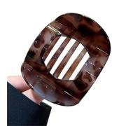 Flat Hair Clip Claws Accessories | Acetic Acid Women's Spoon Crab Leopard Top Simple Headpiece