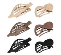 Flat Hair Clips, Non Slip Hairpin Barrette, Vintage Hairgrips Headdress with Stylish Vintage Design for Women, Mothers, Wives, or Girlfriends, 3.35x1.69x1.57 Inches
