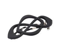 Flat Hair Clips, Vintage French Hair Pin, 3.15 Inches Compact Non-Slip Lightweight Grip, Styling Headpieces for Nurse Gym Youth Women, Work, in Class, Nurses, Gym, Black