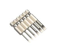 Flat Head Drill Bit - Steel Precision Magnetic Electric Screwdriver | Slotted Screwdriver Bits for Mechanics Repair Maintenance Garage Workshop Industrial Home