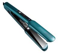 Flat Iron Curler 4 Temp Settings Barber Shop Styling Wand | This 2-In-1 Straightener and Curling Iron Features Negative Ion , 4 Adjustable Temperature Settings, One-Button