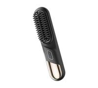 Flat Iron Hair Straightener - Rechargeable Comb, Travel Styling Wand | 4 Temperature Settings Cordless Hairs Straightener Wand | For Curly Wavy Long Hair Women Men Travel Beach Home Salon Styling