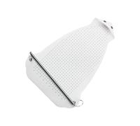 Flat Iron Protector, Iron Shoe, 9.06 x 6.1 Inches White Mesh Padded Thick Heat Resistant Shield, Garment Pressing Guard for Clothes, Sewing Laundry, Countertop, Apartment, and Dorm Use