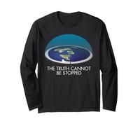 Flat Le Earth La verità Non può Essere Fermata Maglia a Manica