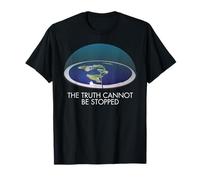 Flat Le Earth La verità Non può Essere Fermata Maglietta