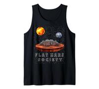 Flat Mars Society Funny Earth Universe Sci Fi Space Science Canotta