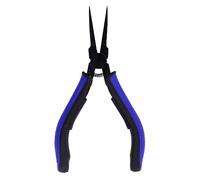 Flat Nose Pliers for Jewelry Making & Electronics | 0.6mm Thin Carbon Steel Jaw/TPR Comfort Grip | DIY Tool for Wiring, Repair, Crafts