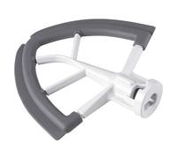 Flat Paddle Flex Edge Beater,Compatibile Con KitchenAid Tilt-Head Stand | Mixer 4,5 Quarto-5 Quarto Con I Bordi Flessibili Del Silicone Scraper Della Ciotola
