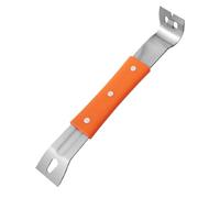 Flat Pry Bar - Woodworking Nail Puller - Ergonomic Non-Slip Nail Puller Pry Bar Tool for Home Improvement, Roofing, Woodworking, Demolition