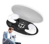 Flat Sleep Earbuds - Auricolari wireless ultra confortevoli con riduzione del rumore | Cuffie audio touch control con microfono per riposo, viaggi, relax e ascolto