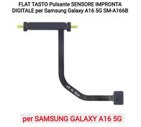 FLAT TASTO Pulsante SENSORE IMPRONTA DIGITALE per Samsung Galaxy A16 5G SM-A166B