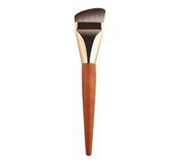 Flat Top Makeup - Manico in legno compatto e funzionale ad alte prestazioni, professionale, elegante, durevole, moderno, per contouring, fondotinta e | Fondotinta e