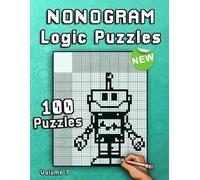 Flatline Books & Publishing Nonogram Logic Puzzles (Tascabile) Logic Puzzles