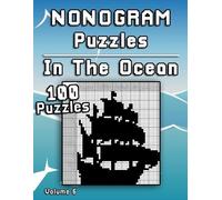 Flatline Books & Publishing Nonogram Puzzles In The Ocean (Tascabile)