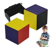 Flattened Cube Magics Prop Magic's Show Tools Cool Close-Up Magic Trick
