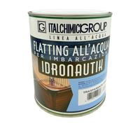 Flatting all’Acqua per Imbarcazioni Trasparente Opaco 750 ml - Vernice Protettiva per Legno Nautico, Resistente ad Acqua e Agenti Atmosferici, Finitura Opaca Naturale