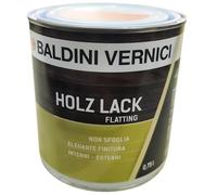 Flatting per legno trasparente Baldini Vernici Holz Lack 750 ml opaco, flatting per barche, imbarcazioni, legno opaco (TRASPARENTE OPACO)
