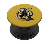 Flauros Accovacciato della Creatura Curiosa PopSockets PopGrip Adesivo