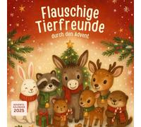 Flauschige Tierfreunde durch den Advent - Adventskalender: Ein kuscheliger Adventskalender zum Vorlesen & Mitmachen für Kinder - mit süßen Tieren, Winterspaß & Weihnachtsmagie