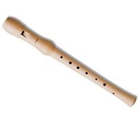 FLAUTA DULCE SOPRANO - Hohner (9533) (Madera Arce) (Alemana) (2 Piezas)