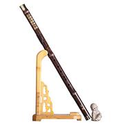 Flauti Cinese Bamboo Flute Bawu trasversale giocando a flauto BAWU F/G. Key Flauta Trasversal Bawu Alto Bass Flute Strumenti musicali for principianti (Color : F)