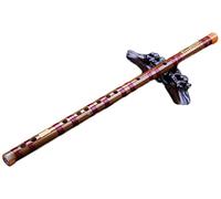 Flauti Cinese Bamboo Flute Musical Strument Professionale Bitter Bamboo Raffinato Flute di alta gamma Principianti Introduzione al flauto antico e al livello di prestazione (Size : C Tone)