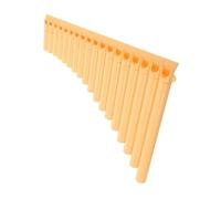 Flauti di Pan professionali Flauto di Pan giallo strumento musicale per principianti per concerti