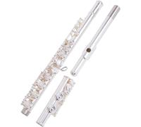 Flauti, Flauti Strumento musicale Strumento flauto Flauto professionale Orchestra Performance dedicata C Flauto for principianti placcato argento