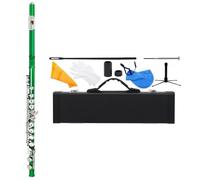 Flauti Strumenti Musicali Flauto 16 Fori Chiusi Nella Chiave Del Flauto Da Concerto In Do Trasversale Con La Chiave Dello Strumento A Fiato Professionale In Mi(Green)