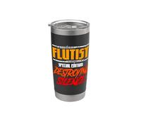 Flautist Special Edition Distruggere Silence Flautist Flautist Flautist Bicchiere termico in acciaio inox doppia parete