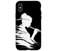 Flautista donna l'orchestra degli amanti del flauto Custodia per iPhone X/XS