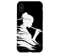 Flautista donna l'orchestra degli amanti del flauto Custodia per iPhone XS Max