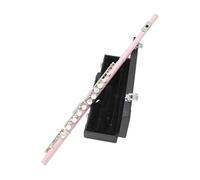 Flauto 16 Fori Aperti Chiusi C Flauto Strumento A Fiato Concerto Professionale Con Chiave E(PInk)