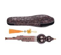 Flauto A 3 Toni C-Key Hulusi Zucca Cucurbita In Alluminio Con Tubi In Rame Strumento Tradizionale Cinese Professionale Hulusi