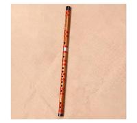 Flauto a due sezioni Flauto di bambù amaro marrone Strumento da gioco entry-level per principianti Prestazioni Professionali Flauto Di Bambù (Color : F)