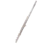 Flauto A Foro Aperto Flauto A 1617 Fori Foro Aperto E Chiuso Strumento Per Flauto A Doppio Scopo Chiave C Rame Bianco Placcato Argento Principianti(A16)