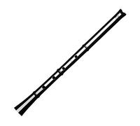 Flauto ABS Strumento musicale in resina Tangkou professionale trasversale for principianti(A)
