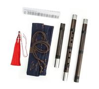 Flauto Bambù Principianti Chiave G/F A 8 Fori 3 Sezioni Xiao Flauto Di Bambù Cinese Flauta Per Mano Destra Facile Adatto Per Le Prestazioni(F KET)