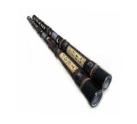 Flauto Bambù Principianti Flauto Amaro In Bambù Foro Aperto Trasversale Fauta Tappo Rame Bianco Professionale Dizi(C key)