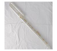 Flauto basso a gomito standard in do maggiore 16 strumenti a foro chiuso Corpo in rame bianco