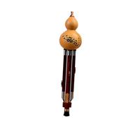 Flauto Cinese Hulusi Hulusi Principiante Che Impara A Suonare Il Tubo Sonoro In Palissandro E Ebano Strumento Musicale Nazionale Hulusi(Rosewood,B)