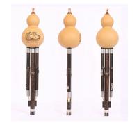 Flauto Cinese Hulusi Hulusi Professional Performance Type B Flat CGFD Hulusi A Sette Fori In Bambù Viola(C tune)