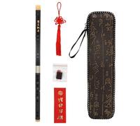 Flauto cinese professionale in legno flauto Dizi Flauto portatile sequoie flauto Tradizione Strumenti musicali Flauto in legno portatile Principianti Flauto tradizionale suono chiaro e melodioso per
