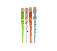 Flauto colorato in legno Animali Magni