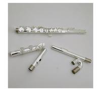 Flauto Contralto Con Corpo In Argento Sterling, 16 Fori Chiusi, G Tune, Con Custodia Flauto Traverso per Principiante
