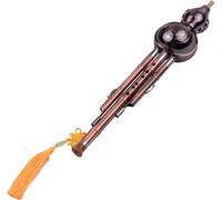 Flauto Cucurbita Hulusi Zucca A 3 Toni Alluminio Con Tubi Placcati In Rame Strumento Tradizionale Cinese For Principianti Amatori Musicali, Chiave C