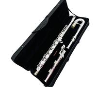 Flauto da studente Flauto In Do Materiale Rame Placcato Argento 16 Tasti Fori Chiusi Strumento Musicale Professionale Con Custodia