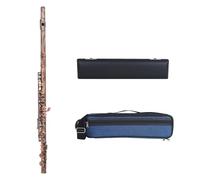 Flauto da studente Set Di Flauti Antichi Rosso Verde Antico A 16 Fori Chiave C Flauto A 16 Fori (Color : Red Antique)