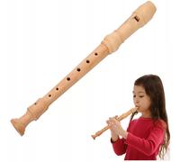 Flauto della scuola di legno 8 buchi 32 cm + flauto pulizia bod