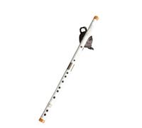 Flauto di bambù amaro con doppia inserzione in rame bianco accordato in Sol suonato professionalmente strumento per principianti Principianti Bamboo Flute